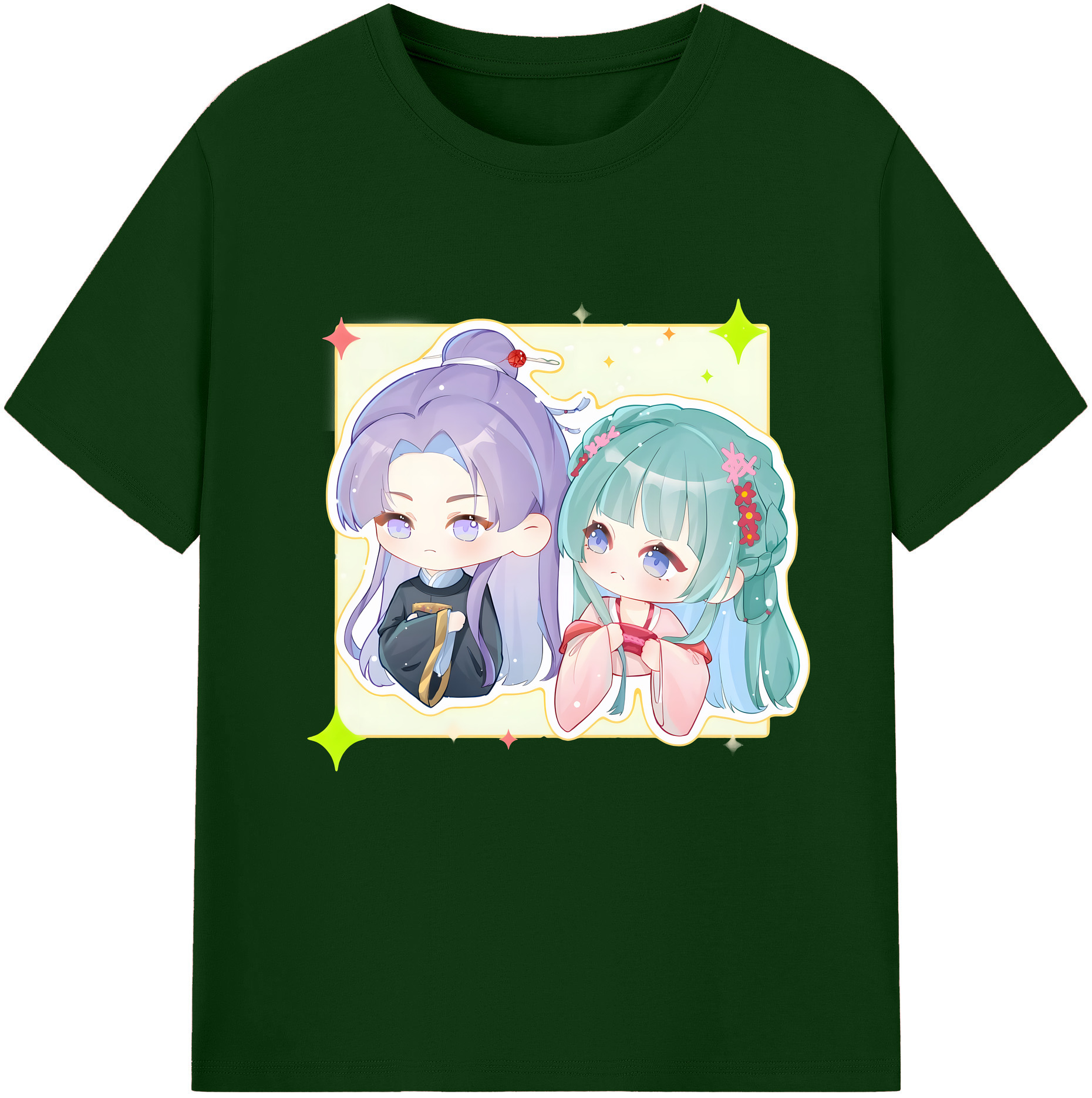 （画像用） 薬屋のひとりごと The Apothecary Diaries 綿100％半袖Tシャツ（フロントプリント）